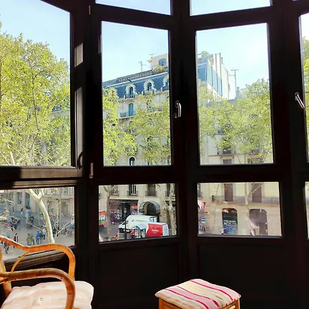 Bright 1-bed On La Rambla Barcelona. Rj Daire *